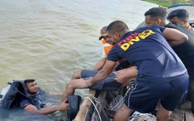 মেঘনা নদীতে ট্রলার ডুবির ঘটনায় একই পরিবারের তিন জনের মরদেহ উদ্ধার