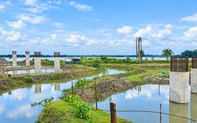 পায়রা সেতুর কাজ বন্ধ করে দিয়েছে ঠিকাদার