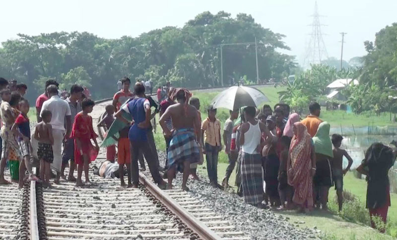 ট্রেনে কাটা পড়ে বৃদ্ধের মৃত্যু