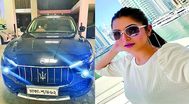 তিন কোটি টাকার গাড়ি, ব্যাংকারের সঙ্গে পরীমনির ঘনিষ্ঠতার তথ্য ফাঁস!