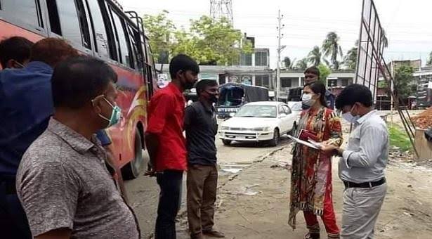 রুট পারমিট না থাকায় রাজধানীর ১১ পরিবহনকে জরিমানা
