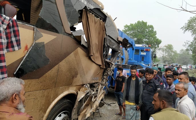 ঢাকা-সিলেট মহাসড়কের ৪০০ মিটারে ১২ দিনে ৮ দুর্ঘটনা