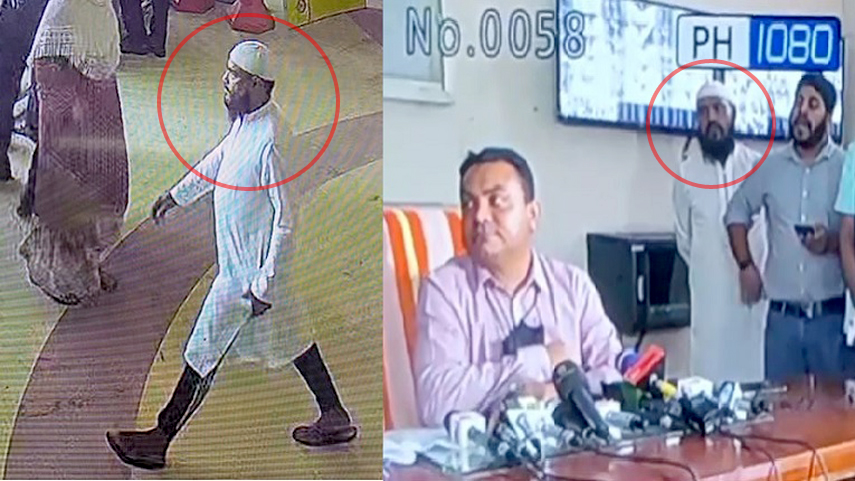 সংবাদ সম্মেলনে কমলাপুর স্টেশন ম্যানেজারের চুরি যাওয়া মোবাইল-টাকা উদ্ধার