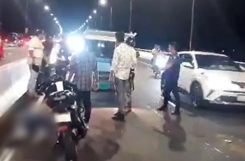 পদ্মা সেতুতে প্রথম দিনেই মোটরসাইকেল দুর্ঘটনা, আহত ২