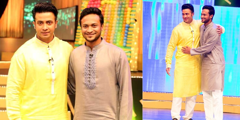 প্রথমবার একই মঞ্চে হাজির হচ্ছেন সাকিব ও শাকিব