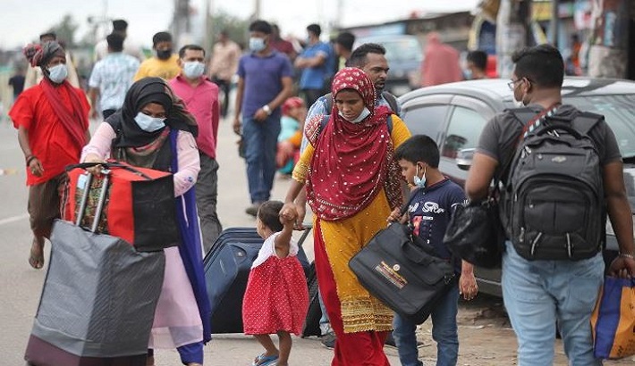 ঈদ শেষে ঢাকায় ফিরছে মানুষ, নেই ভোগান্তি