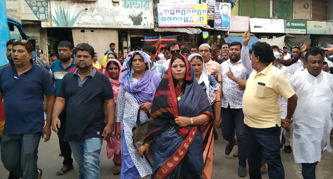 সৈয়দপুরে রেলওয়ের উচ্ছেদ অভিযান স্থগিত