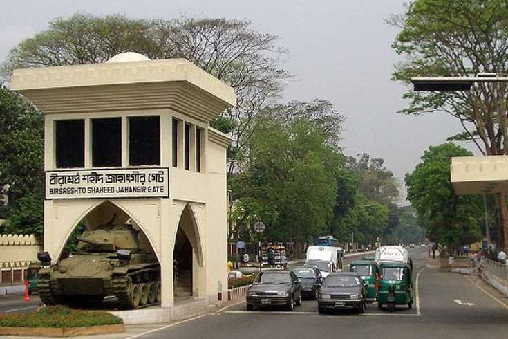 সোমবার ঢাকা সেনানিবাসে যান চলাচল সীমিত