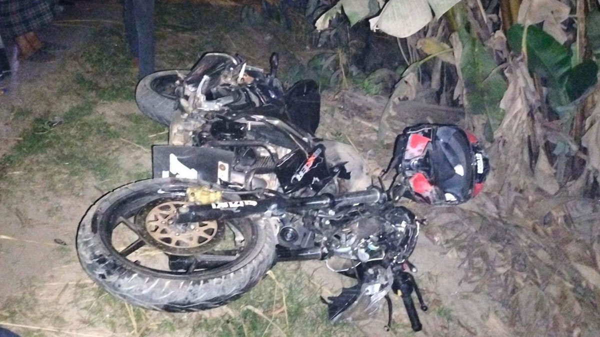 ঘাটাইলে ট্রাকচাপায় দুই বন্ধুর মৃত্যু