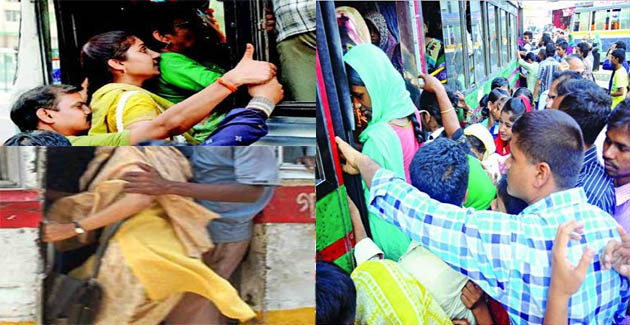 গণপরিবহনে যৌন হয়রানির শিকার ৩৬ শতাংশ নারী