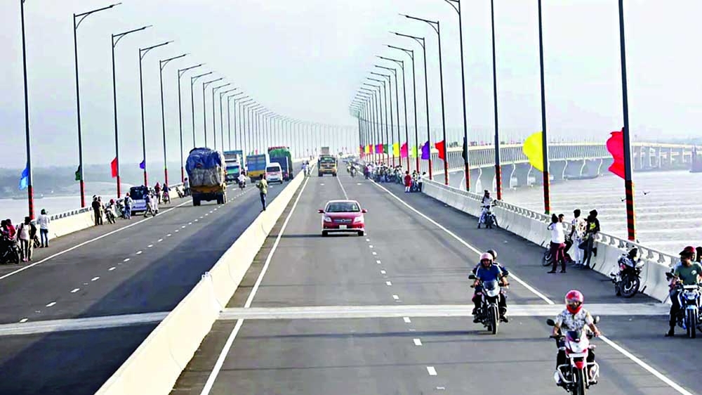 ৬ মাসে পদ্মা সেতু থেকে টোল আদায় কত টাকা?