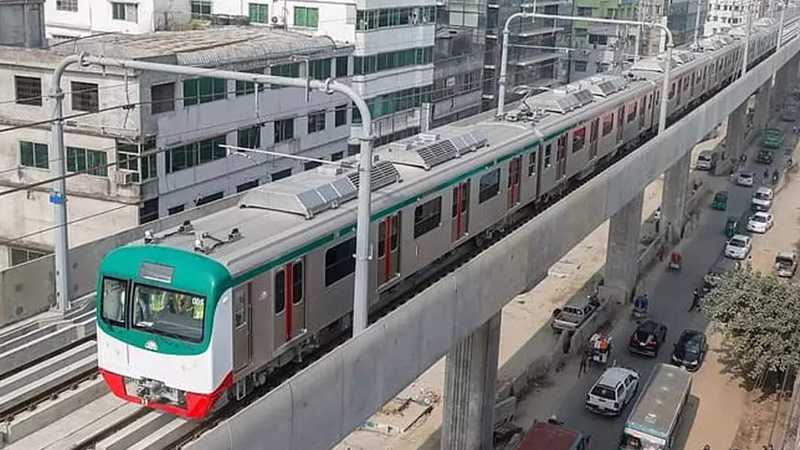 চালু হলো উত্তরা থেকে আগারগাঁও মেট্রোরেলের সব স্টেশন