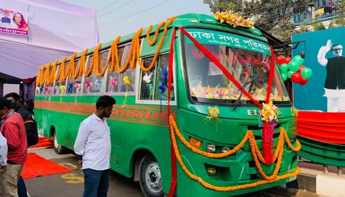 ঢাকা নগর পরিবহনে যুক্ত হচ্ছে ১০০টি ইলেকট্রিক বাস
