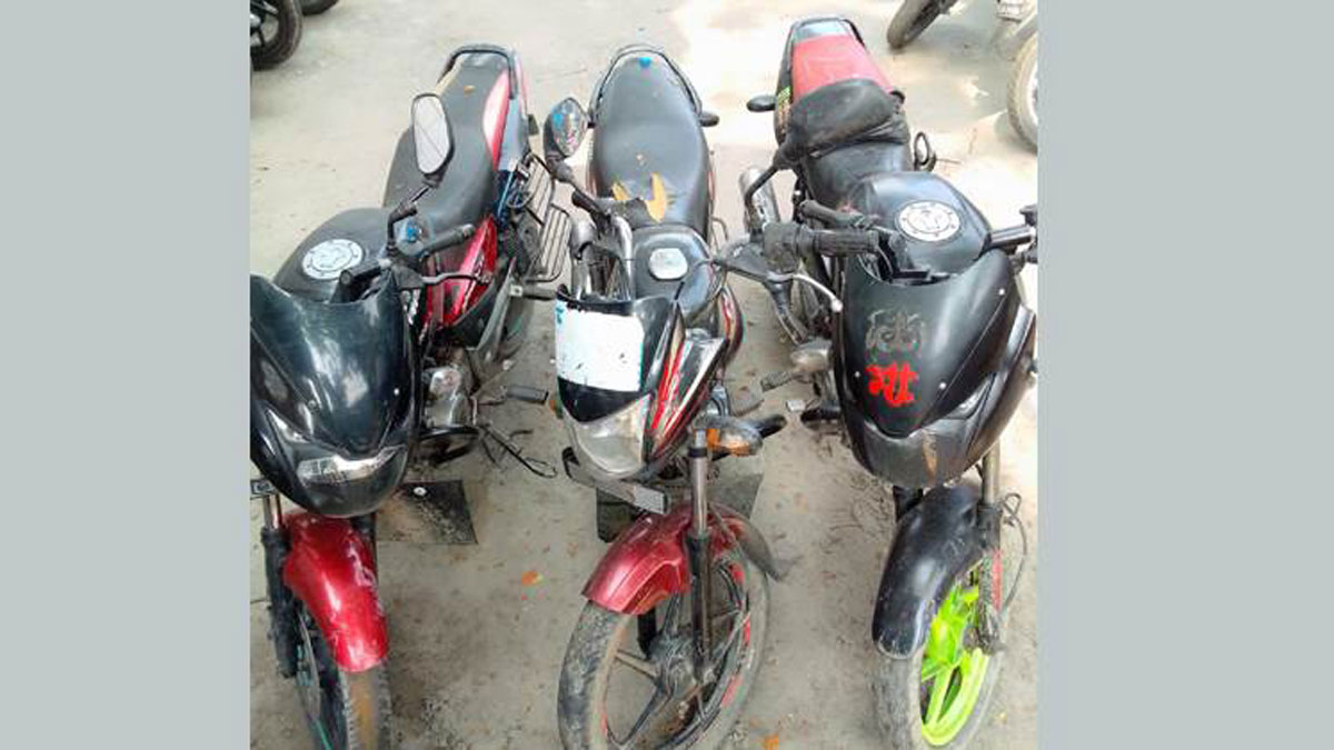 মাস্টার চাবি দিয়ে মোটরসাইকেল চোর চক্রের সদস্য গ্রেপ্তার