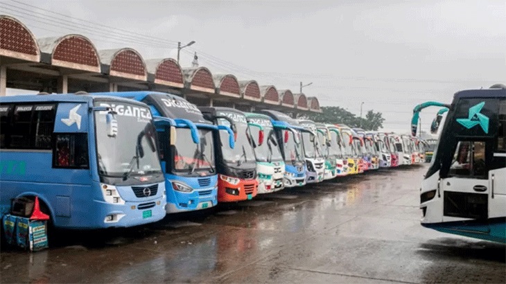 আজ থেকে বাসের অগ্রিম টিকিট বিক্রি শুরু