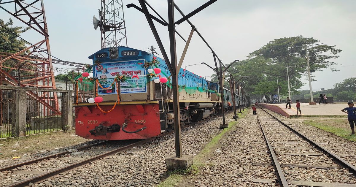 প্রতীক্ষার অবসান ঘটিয়ে চালু হলো রামসাগর ট্রেন