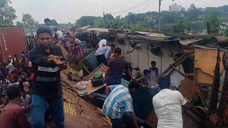 ভৈরবে ট্রেন দুর্ঘটনায় রেল মন্ত্রণালয়ের ৭ সদস্যের তদন্ত কমিটি গঠন
