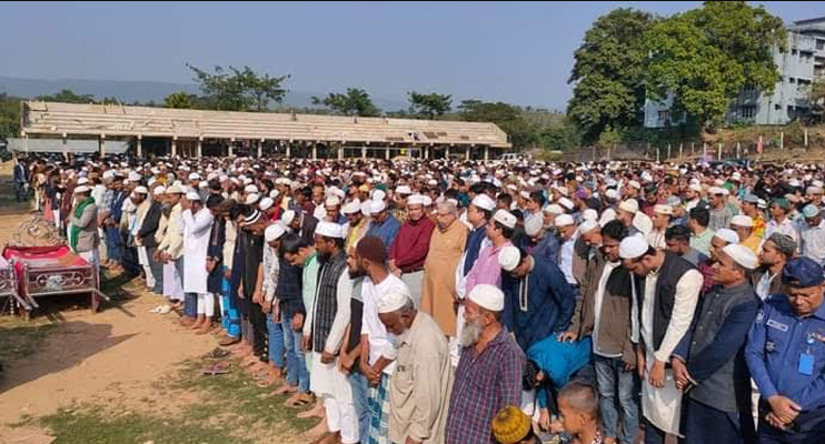 সড়কে নিহত তিন ছাত্রলীগ নেতার দাফন, একজনের শেষকৃত্য সম্পন্ন