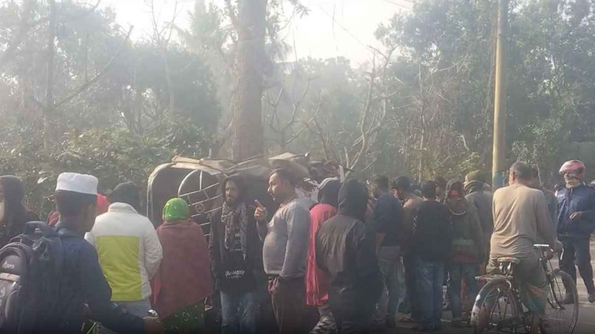 ঝিনাইদহে ট্রাকের ধাক্কায় আটোরিকশার ২ যাত্রী নিহত