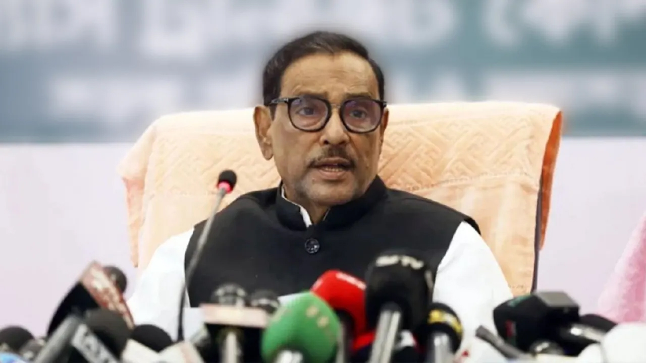 বিএনপি এখনো ধ্বংসের সুরে কথা বলছে : ওবায়দুল কাদের