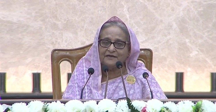 নিজেদের রাজাকার বলতে তাদের লজ্জা হয় না? প্রশ্ন শেখ হাসিনার