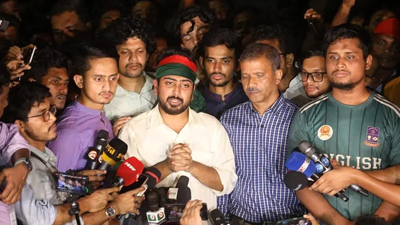 যাদের নাম প্রস্তাব করেছেন সমন্বয়করা