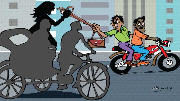 বাস থেকে নামিয়ে যাত্রীর ৬৫ ভরি স্বর্ণ ও টাকা ছিনতাই