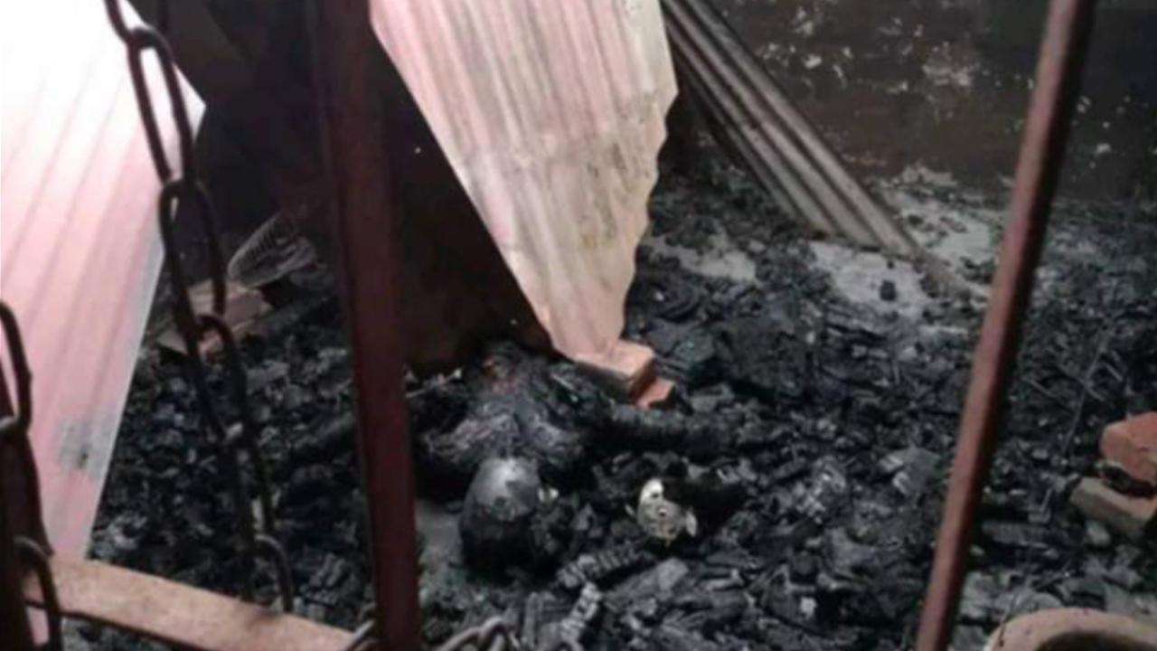 সুনামগঞ্জে আশ্রয়ণ প্রকল্পের ঘরে আগুন, একই পরিবারের ৬ জন নিহত