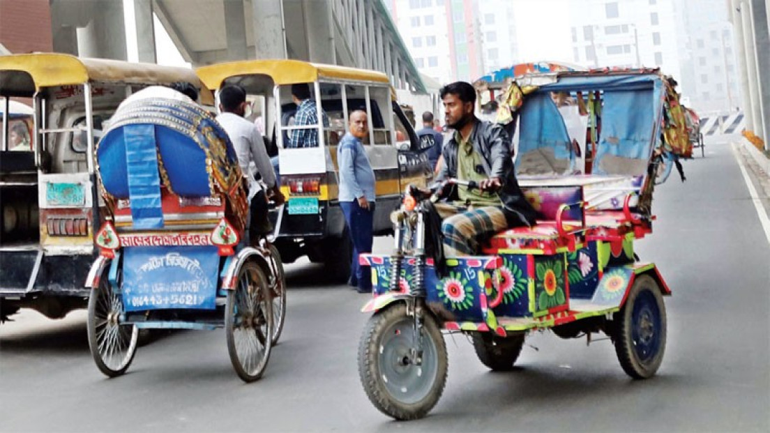 রাজধানীতে ৩ দিনের মধ্যে ব্যাটারিচালিত রিকশা বন্ধের নির্দেশ