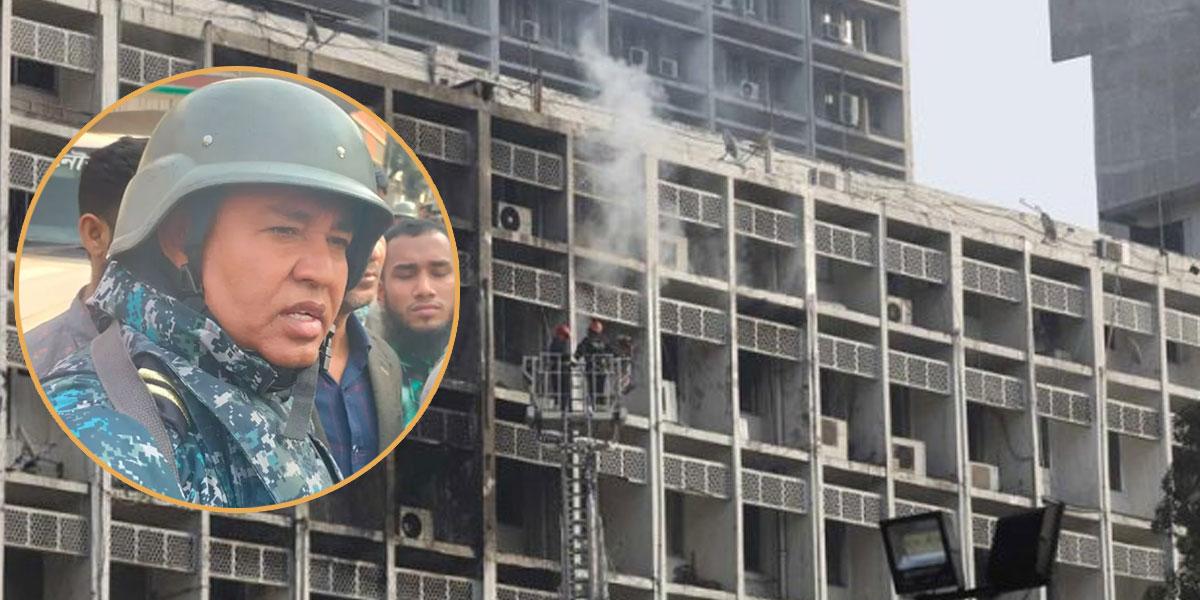 ‘সচিবালয়ের আগুন পরিকল্পিত হতে পারে’