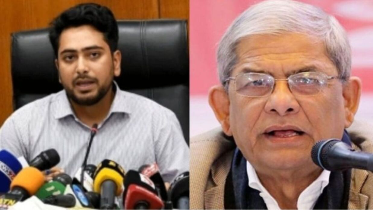 নিরপেক্ষ সরকারের দাবি আরেকটা ১/১১ এর ইঙ্গিত বহন করে : নাহিদ