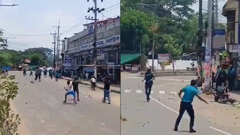 চট্টগ্রামে  রিকশাচালকদের সঙ্গে পুলিশের সংঘর্ষ!