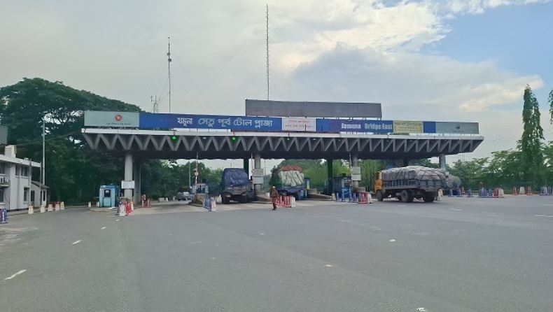 যমুনা সেতুতে ২৪ ঘণ্টায় টোল আদায় ৩ কোটি ৫৯ লাখ টাকা
