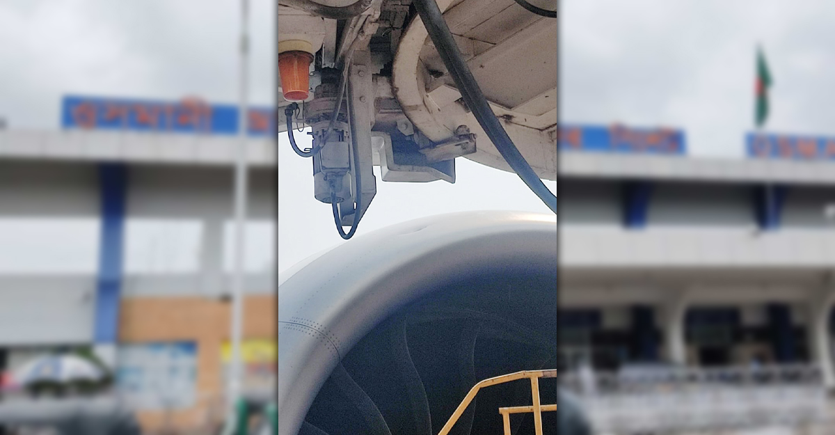 বিমানবন্দরে বোর্ডিং ব্রিজে লন্ডনগামী বিমানের ধাক্কা, ফ্লাইট বিলম্বিত