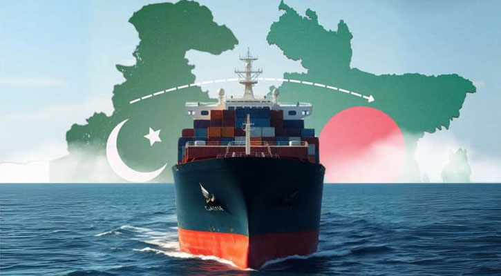 বাংলাদেশ-পাকিস্তান সরাসরি পণ্যবাহী জাহাজ চলাচল শুরু