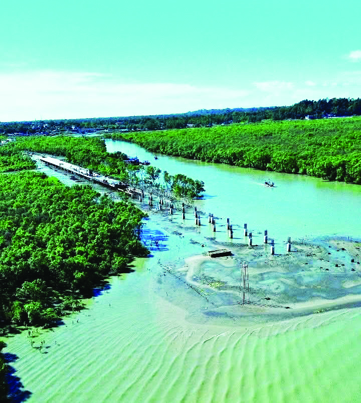 মহেশখালী ৩৭ কোটি টাকা ব্যয়ে নির্মিতব্য জেটির কাজ ৮০ শতাংশ সম্পন্ন