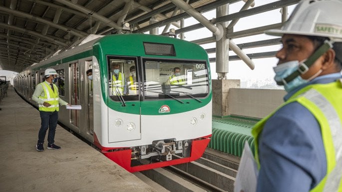 মেট্রোরেল-৬ প্রকল্প: কমলাপুর যেতে অপেক্ষা আরও ৩ বছর