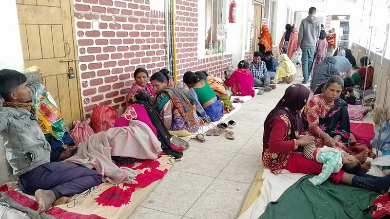 পঞ্জগড়ে শীতের তীব্রতা, শীতজনিত রোগে আক্রান্ত হচ্ছে শিশু ও বৃদ্ধরা