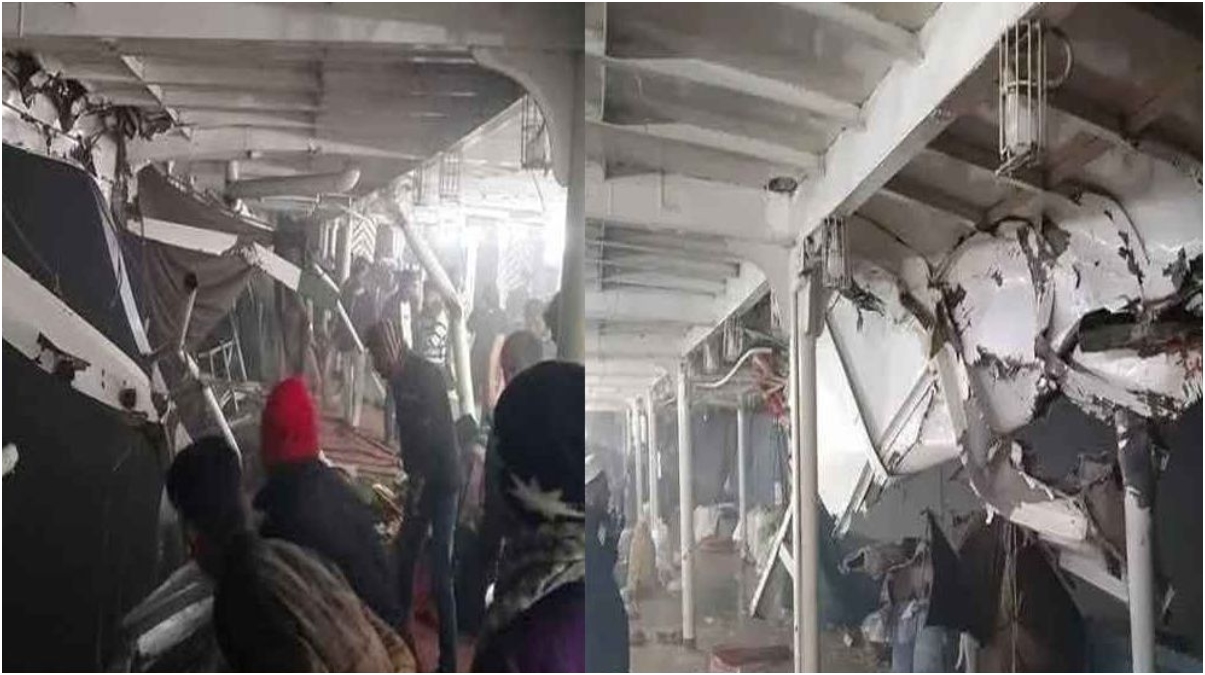 মেঘনা নদীতে দুই লঞ্চের সংঘর্ষে নিহত চার