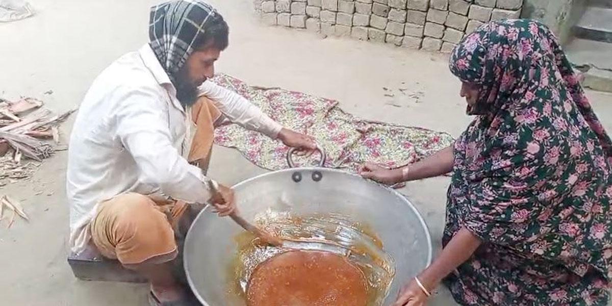 রপ্তানি হচ্ছে শার্শার নলেন গুড়-পাটালি