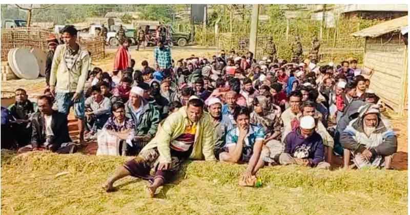 উখিয়ায় ক্যাম্পের বাইরে বসবাসকারী ৬ শতাধিক রোহিঙ্গা আটক