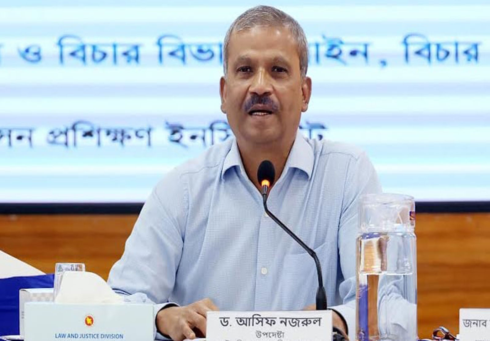 আমি কিছু করিনি,করেছে আইন মন্ত্রণালয়