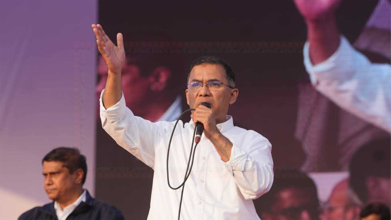 প্রচারণার শেষ দিনে ঢাকার ৮ জায়গায় পথসভা করবেন তারেক রহমান