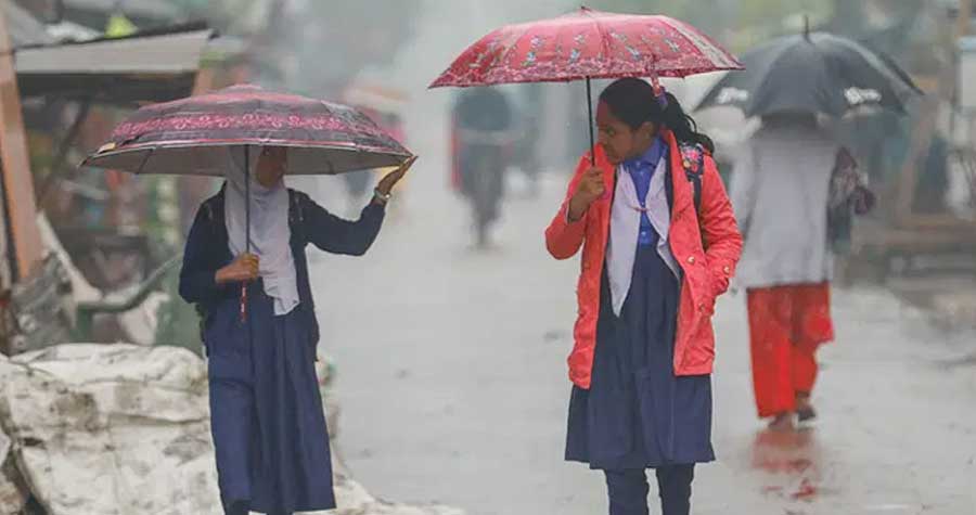 বৃষ্টি হতে পারে দুই বিভাগে