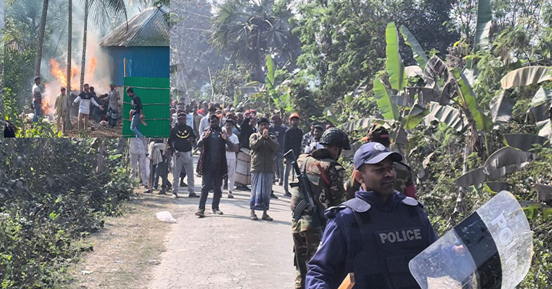 ফরিদপুরে নির্বাচন পরবর্তী সহিংসতায় আহত ২০,ভাঙচুর ও অগ্নিসংযোগ