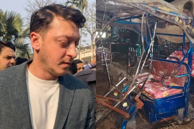 রোহিঙ্গা ক্যাম্প থেকে ফেরার পথে দুর্ঘটনার কবলে ওজিলের গাড়িবহর