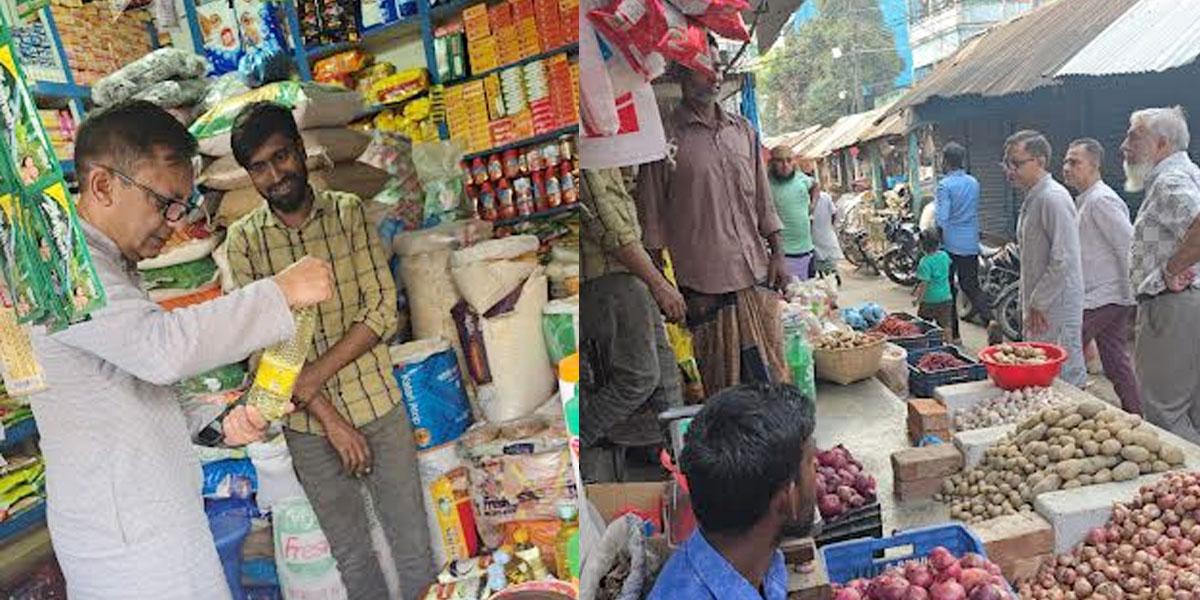 গ্রামীণ বাজারদর জানতে ক্রেতার কাতারে বাণিজ্যমন্ত্রী