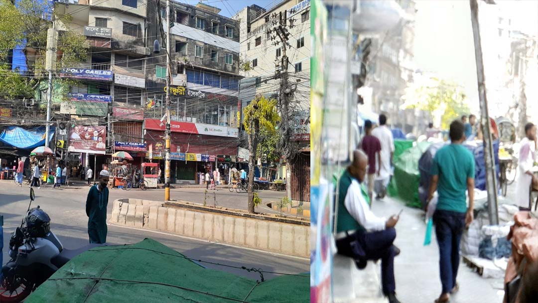 চট্টগ্রামে নেই যানজট,স্মার্ট ফোনে সময় পার করছে ট্রাফিক পুলিশ