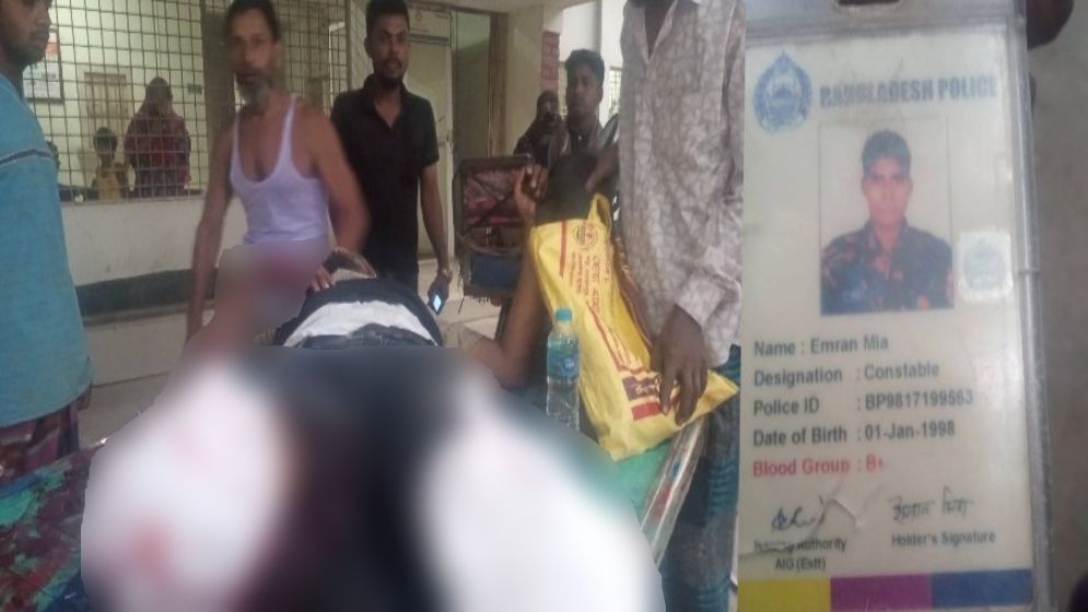 চলন্ত ট্রেন থেকে নামতে গিয়ে পুলিশ সদস্যের দুই পা বিচ্ছিন্ন