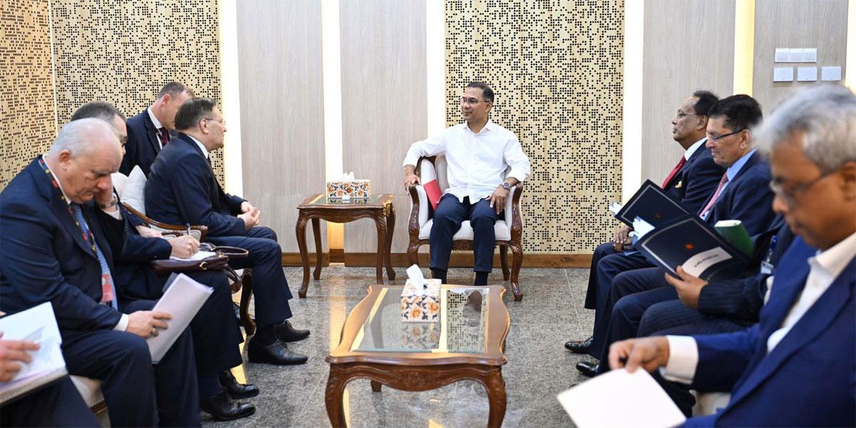 প্রধানমন্ত্রীর সঙ্গে রোসাটম মহাপরিচালকের সৌজন্য সাক্ষাৎ
